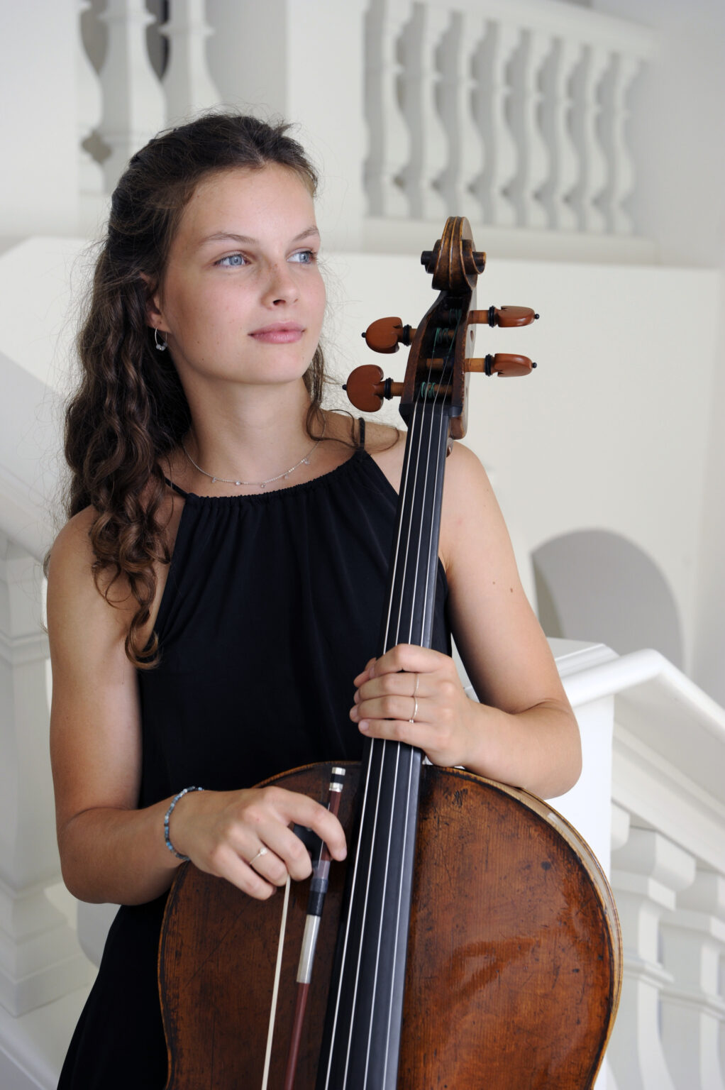 Die Cellistin Emilie Richter